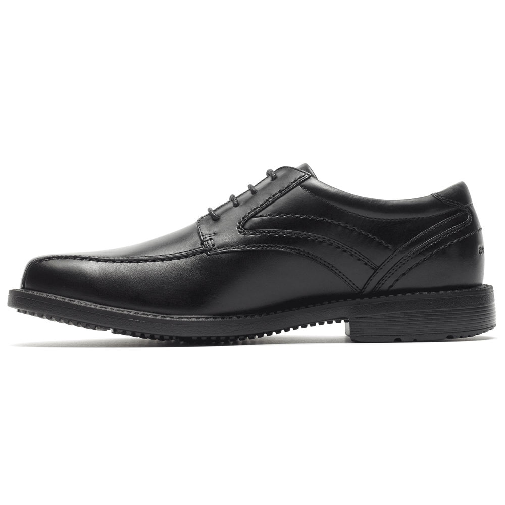 Oxfords Rockport Homem Pretas - Style Leader 2 Bike Toe - 76039OILB